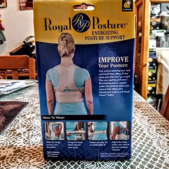 Royal Posture Energizing Posture Support - New - Picture 2 of 2